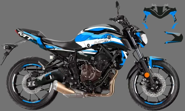 Kit adesivi Yamaha MT 1