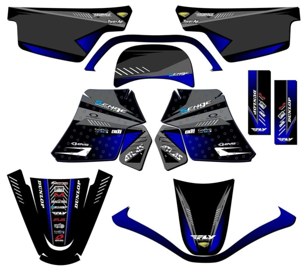 Kit adesivi Yamaha PW50 1