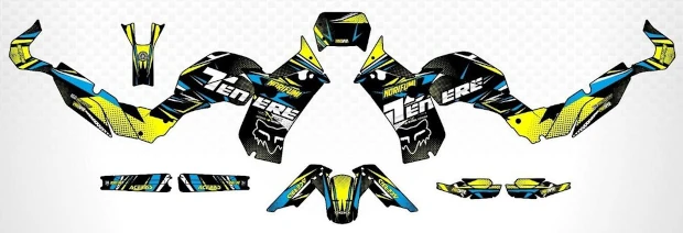 Kit adesivi Yamaha TEN 1