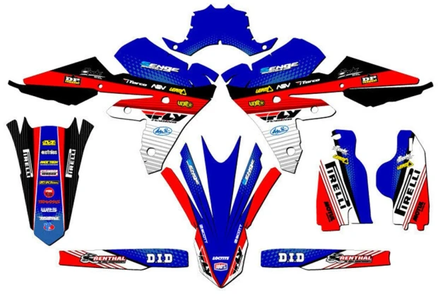 Kit adesivi Yamaha WR 1