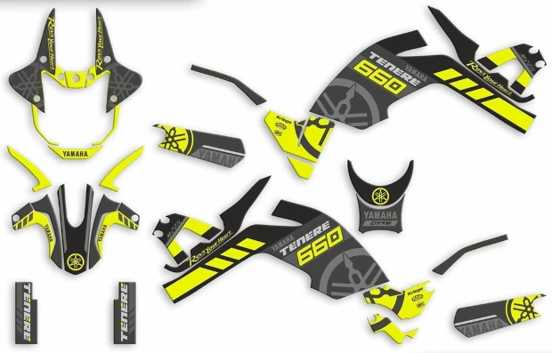 Kit adesivi Yamaha XT660Z 1