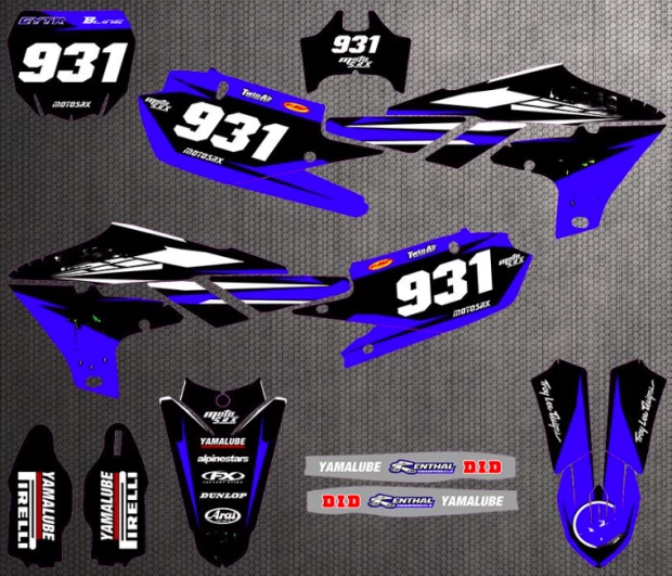 Kit adesivi Yamaha YZ 1