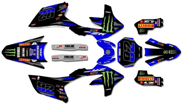 Stickers Yamaha YZ 1