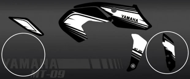 Kit adesivi Yamaha MT 23
