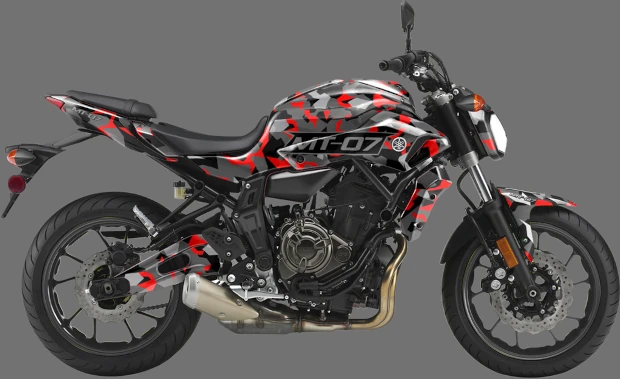 Kit adesivi Yamaha MT-07 25