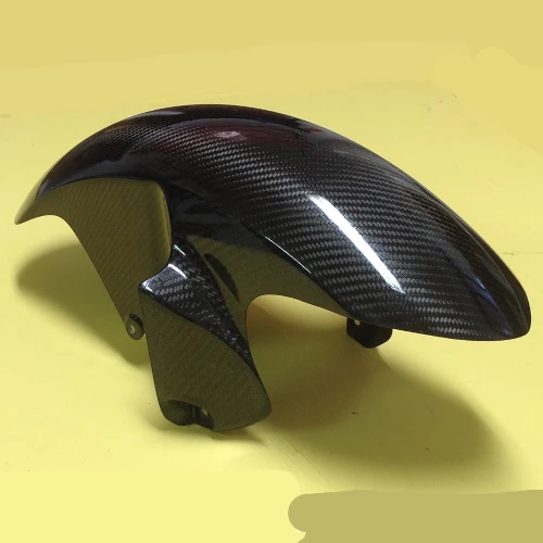 Front mudguard | glossy plain carbon