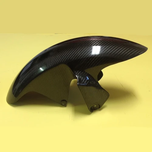 Front mudguard | glossy plain carbon