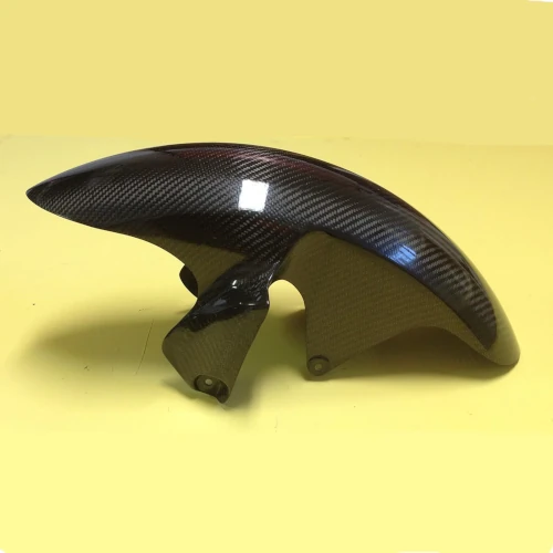 Front mudguard | glossy plain carbon