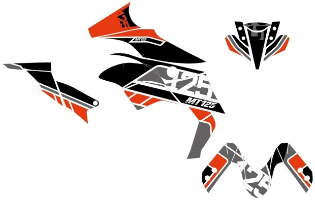 Kit adesivi Yamaha MT 2