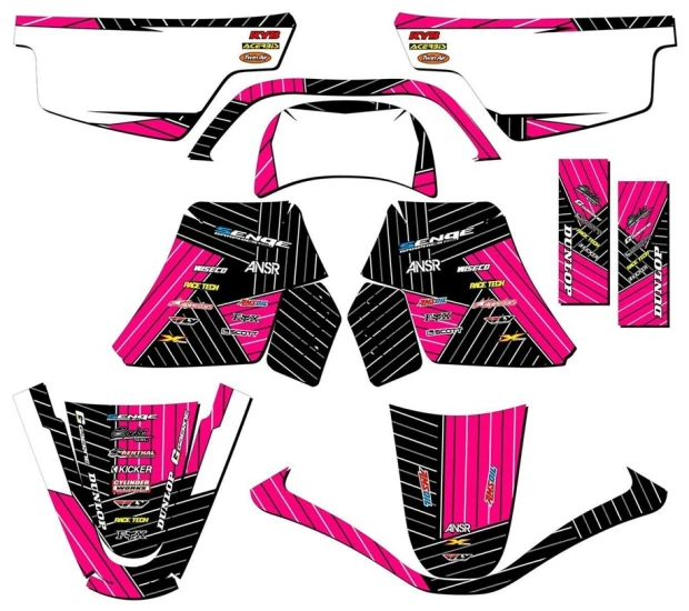 Kit adesivi Yamaha PW50 2