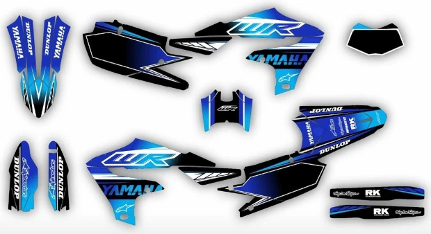 Kit adesivi Yamaha WR 2