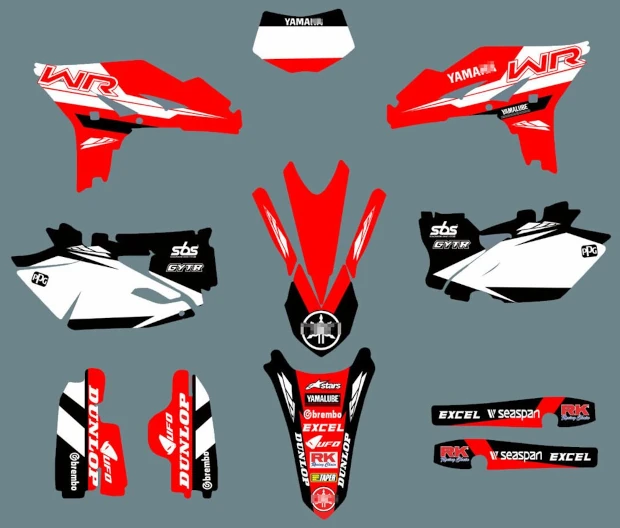 Kit adesivi Yamaha WR 2