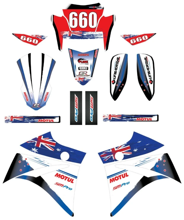 Kit adesivi Yamaha XT660X 2