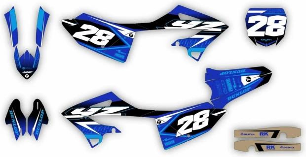 Kit adesivi Yamaha YZ 2