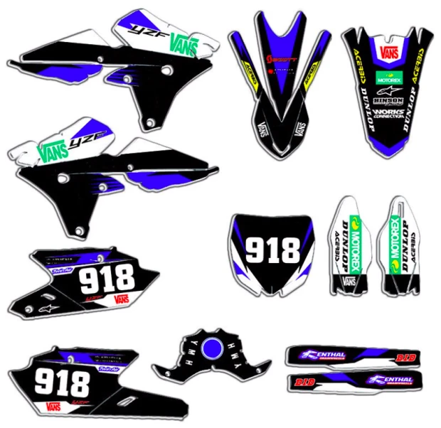 Kit adesivi Yamaha YZ 2