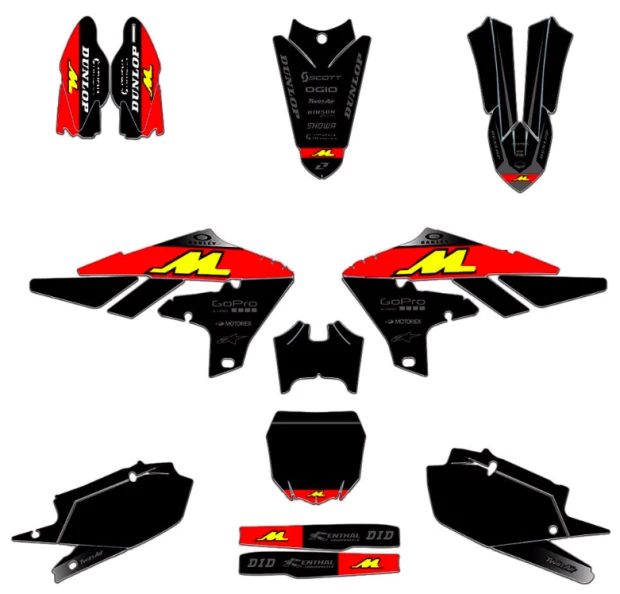 Kit adesivi Yamaha YZ 2