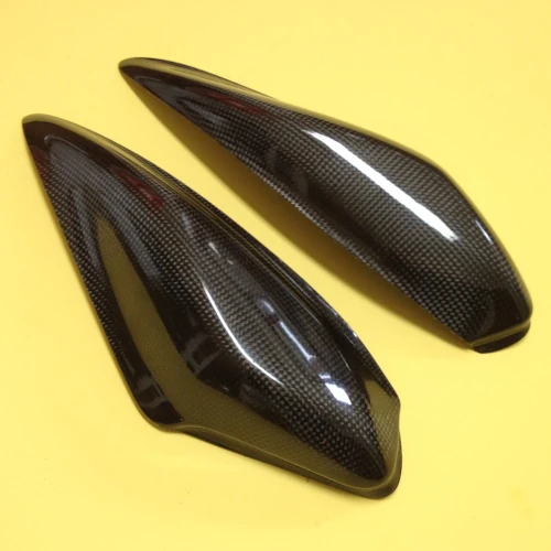 Couple of side tank guards | glossy plain carbon
