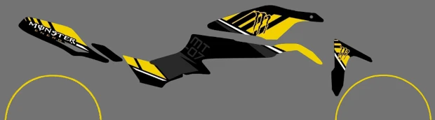 Kit adesivi Yamaha MT-07 33