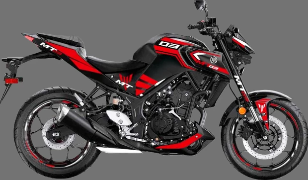 Kit adesivi Yamaha MT 3