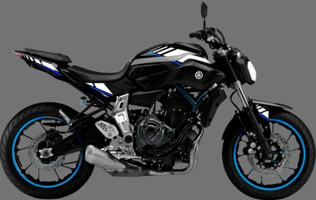 Kit adesivi Yamaha MT-07 3