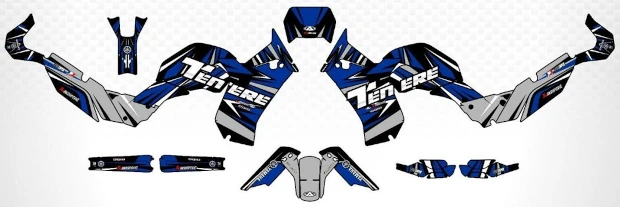 Kit adesivi Yamaha TEN 3