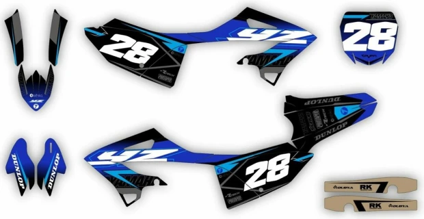 Kit adesivi Yamaha YZ 3