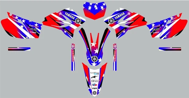 Kit adesivi Yamaha TT 4