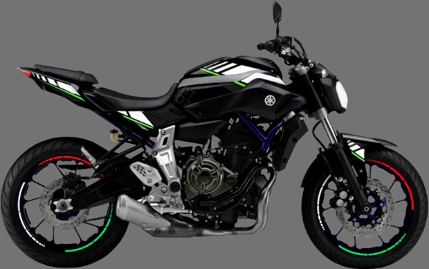 Kit adesivi Yamaha MT-07 5