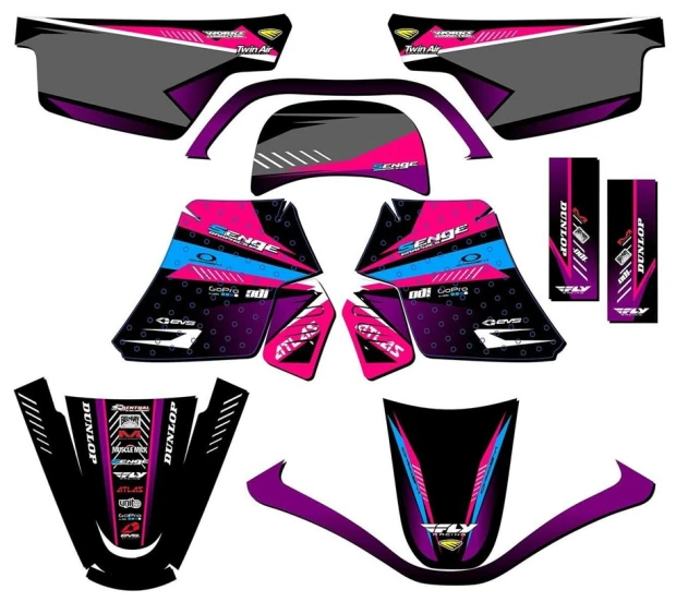 Kit adesivi Yamaha PW50 5