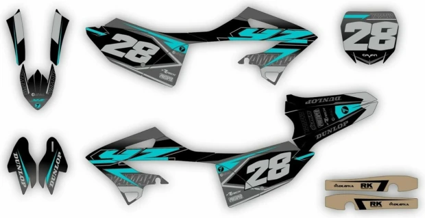 Kit adesivi Yamaha YZ 5