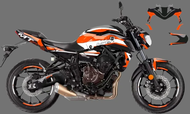Kit adesivi Yamaha MT 6