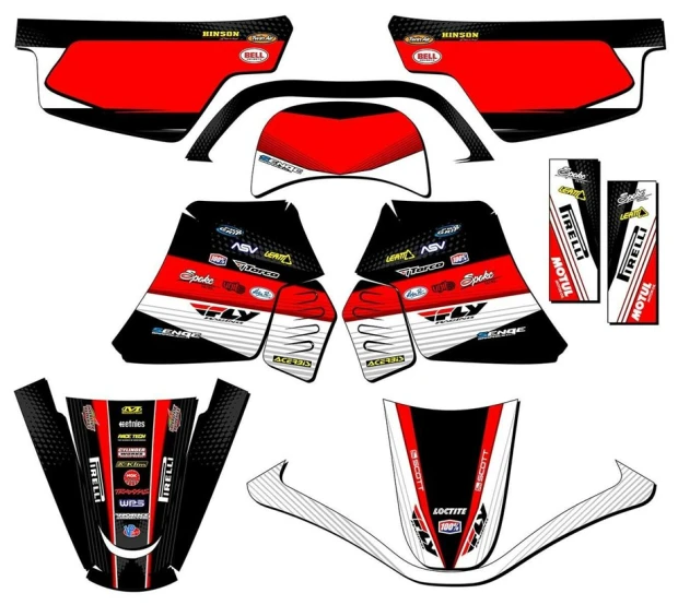 Kit adesivi Yamaha PW50 6