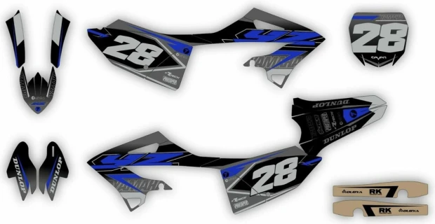 Kit adesivi Yamaha YZ 6