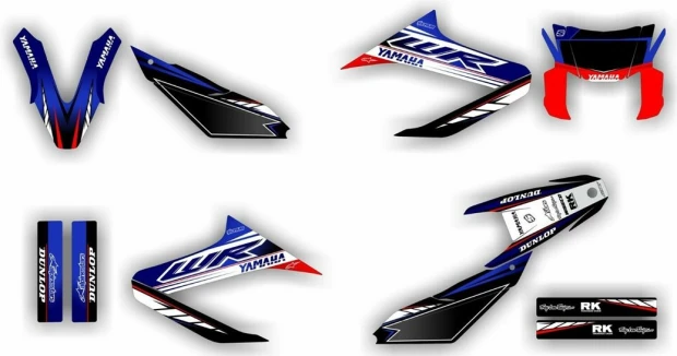 Kit adesivi Yamaha WR 7