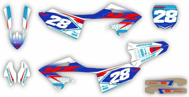 Kit adesivi Yamaha YZ 7