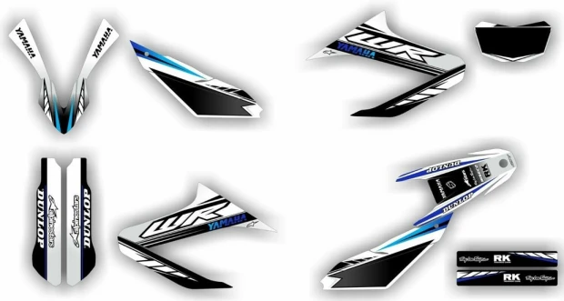 Kit adesivi Yamaha WR 8