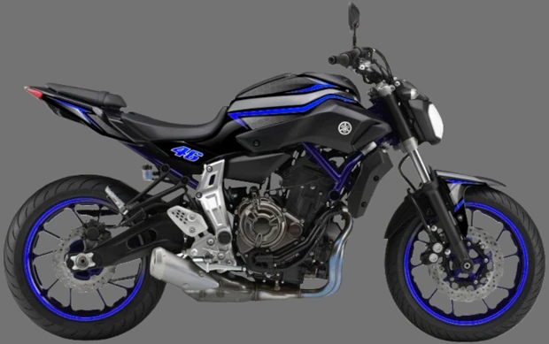 Kit adesivi Yamaha MT-07 9
